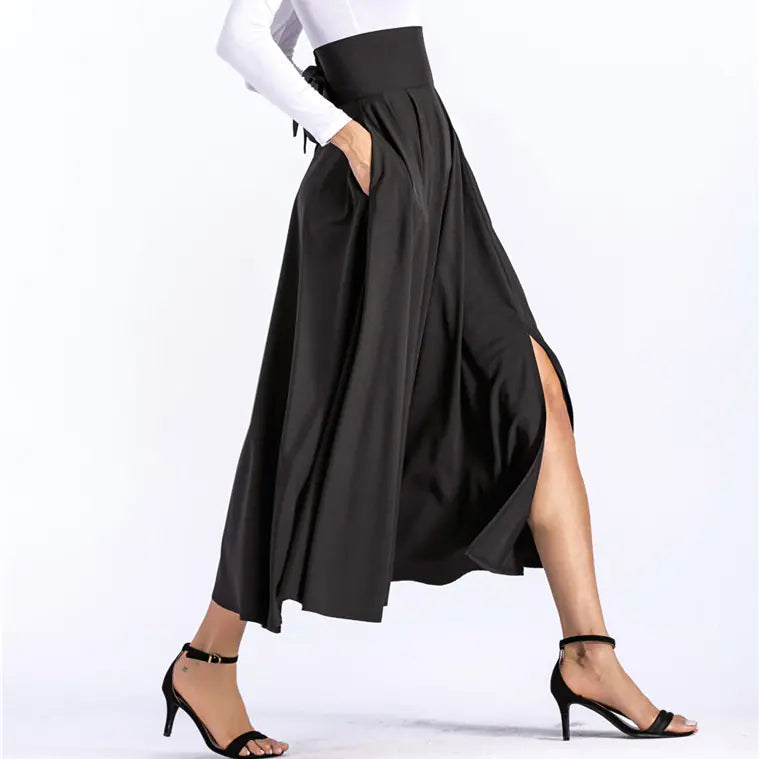 Chic A-Line Maxi Skirt