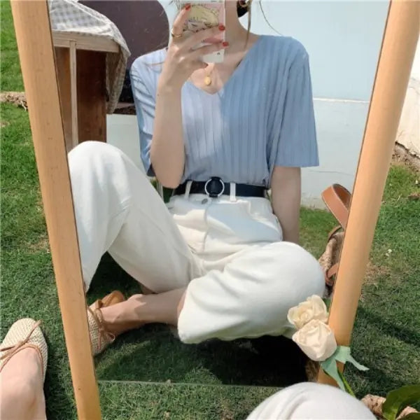 Summer Breeze Ice Silk Tee