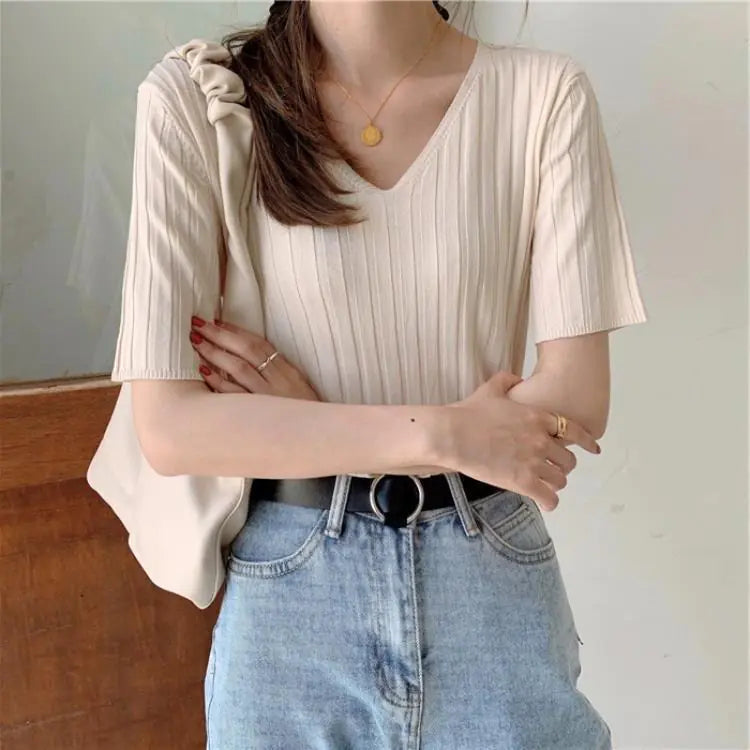 Summer Breeze Ice Silk Tee