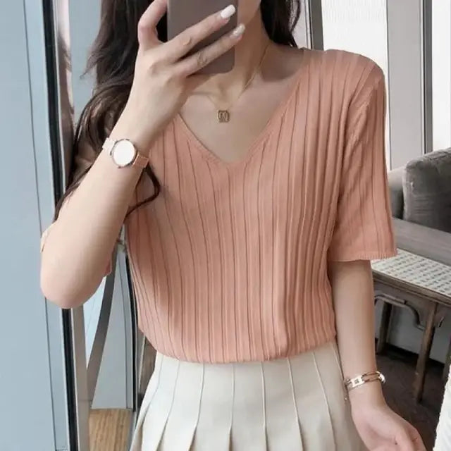 Summer Breeze Ice Silk Tee