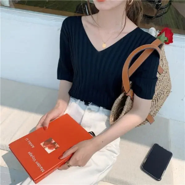Summer Breeze Ice Silk Tee