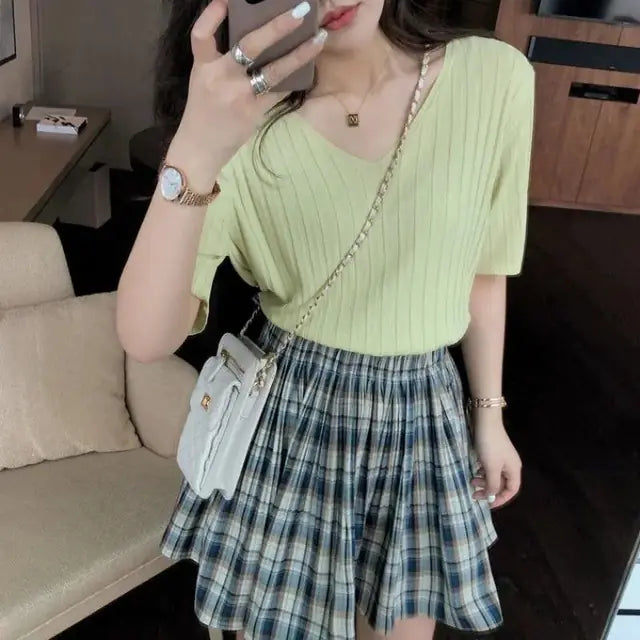 Summer Breeze Ice Silk Tee