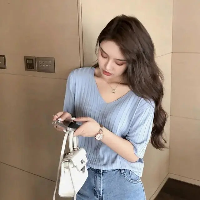 Summer Breeze Ice Silk Tee
