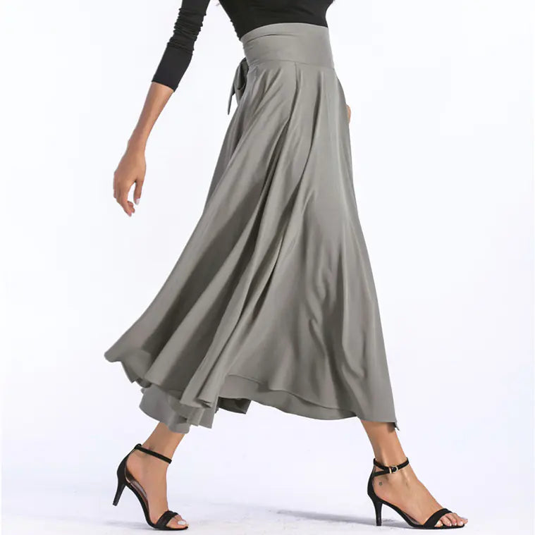 Chic A-Line Maxi Skirt